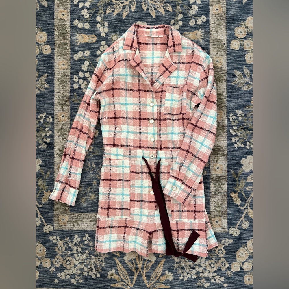 Roller Rabbit Plaid Romper